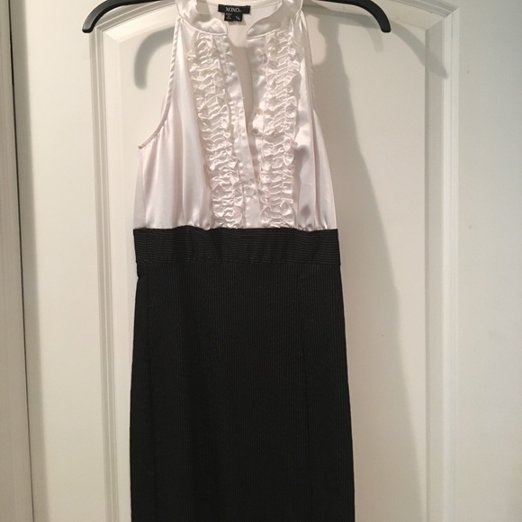 Black and White Cocktail Bodycon - Picture 1 of 4