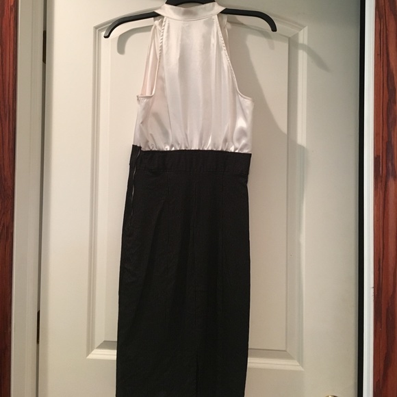 Black and White Cocktail Bodycon - Picture 2 of 4