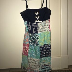 LILLY PULITZER DRESS: pattern block