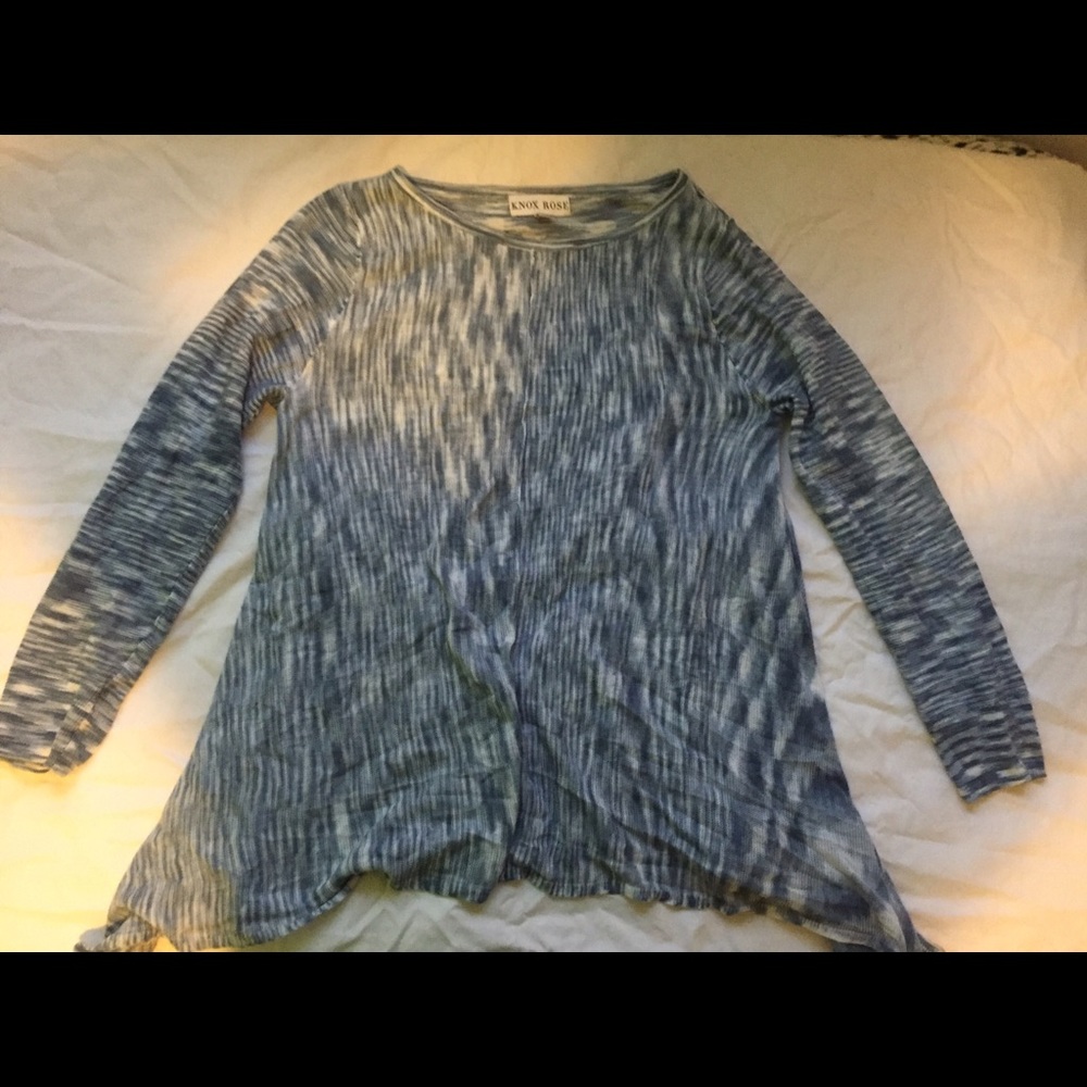 3/4 sleeve flowy top