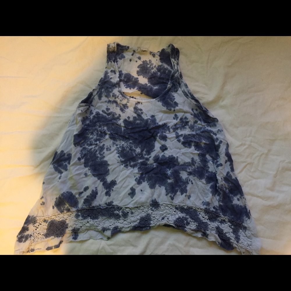 Tie-dye tank top