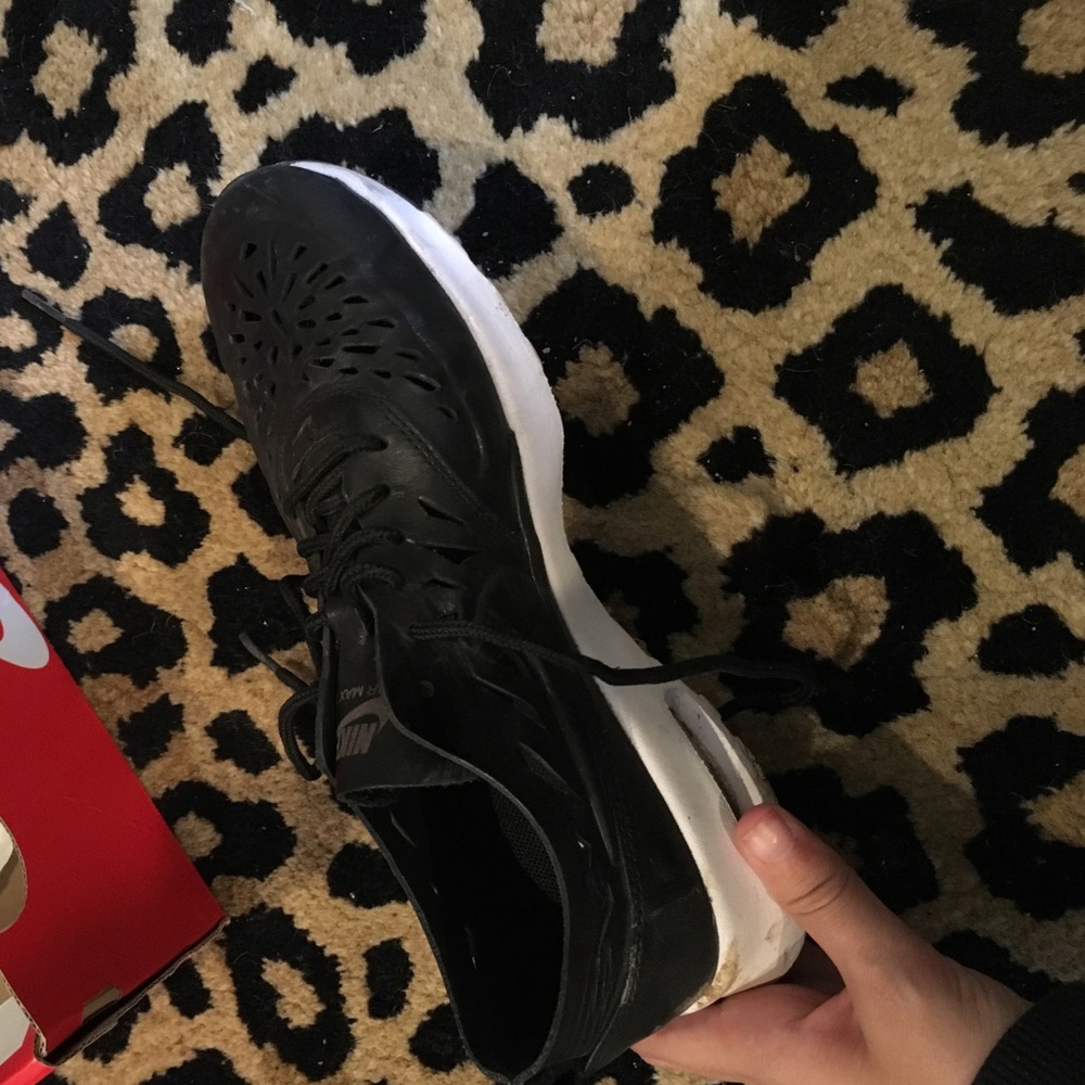 Leather Nike air max Thea joli