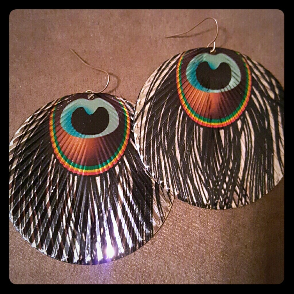 PEACOCK EARRINGS
