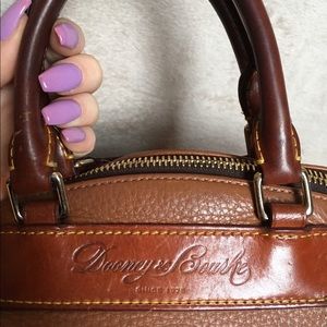 LOWEST Vintage Dooney and Bourke leather handbag
