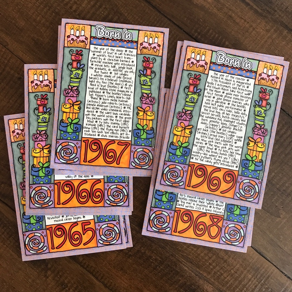 History Birthday Fun Facts Greeting Cards (10)