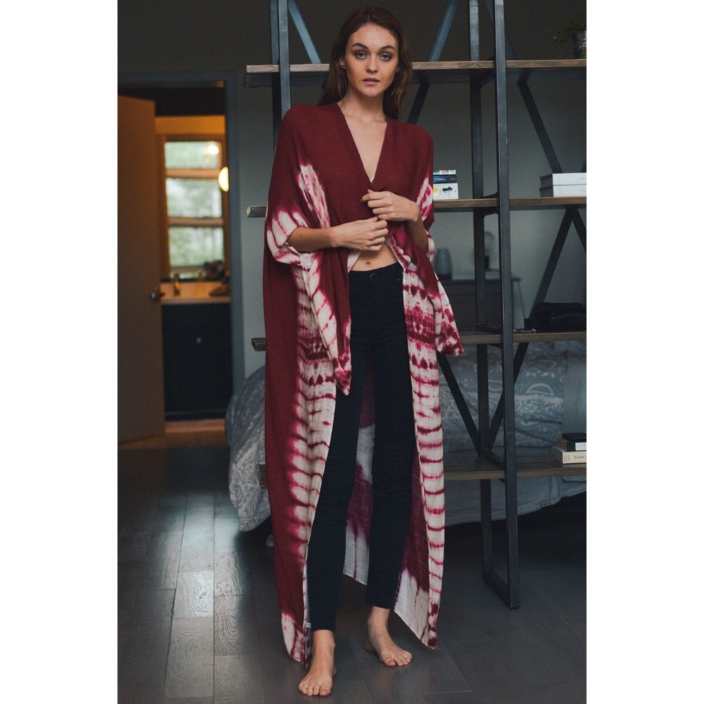 ✨HOST PICK ✨ Tie Dye Kimono Cardigan - Picture 3 of 4