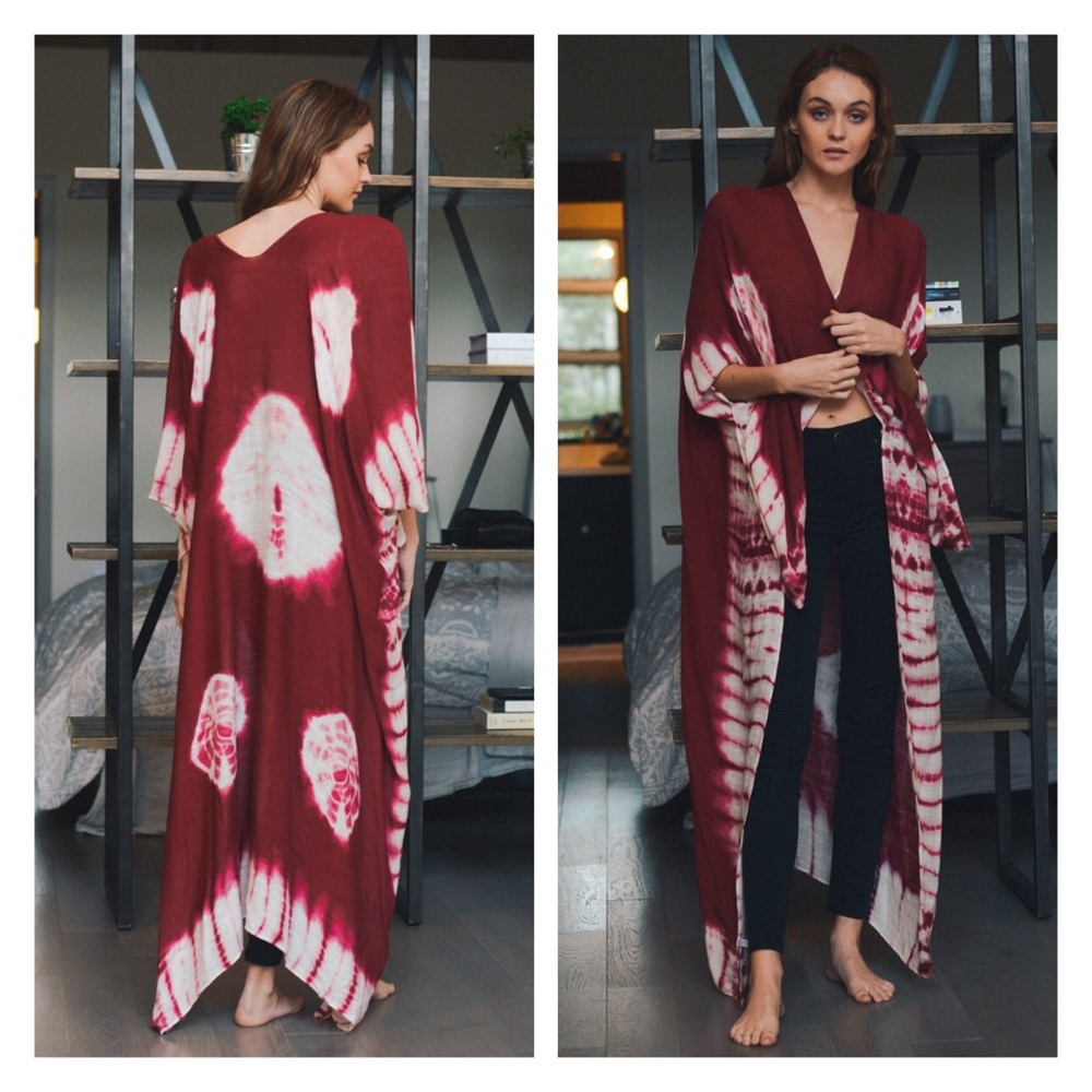 ✨HOST PICK ✨ Tie Dye Kimono Cardigan - Picture 4 of 4