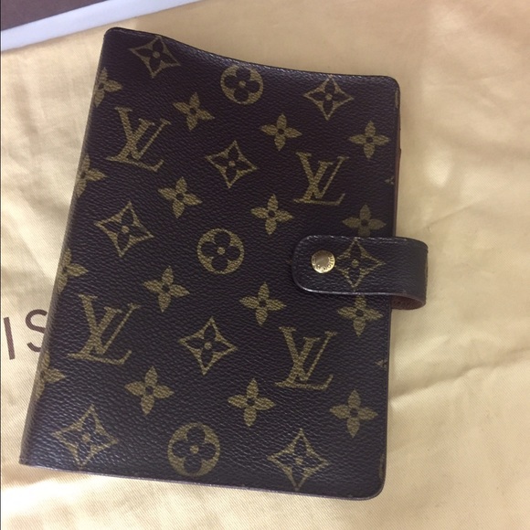 ❌SOLD❌💯 Auth. Louis Vuitton Agenda MM - Picture 1 of 8