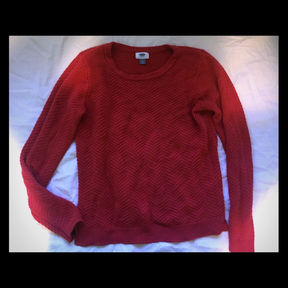 Red sweater