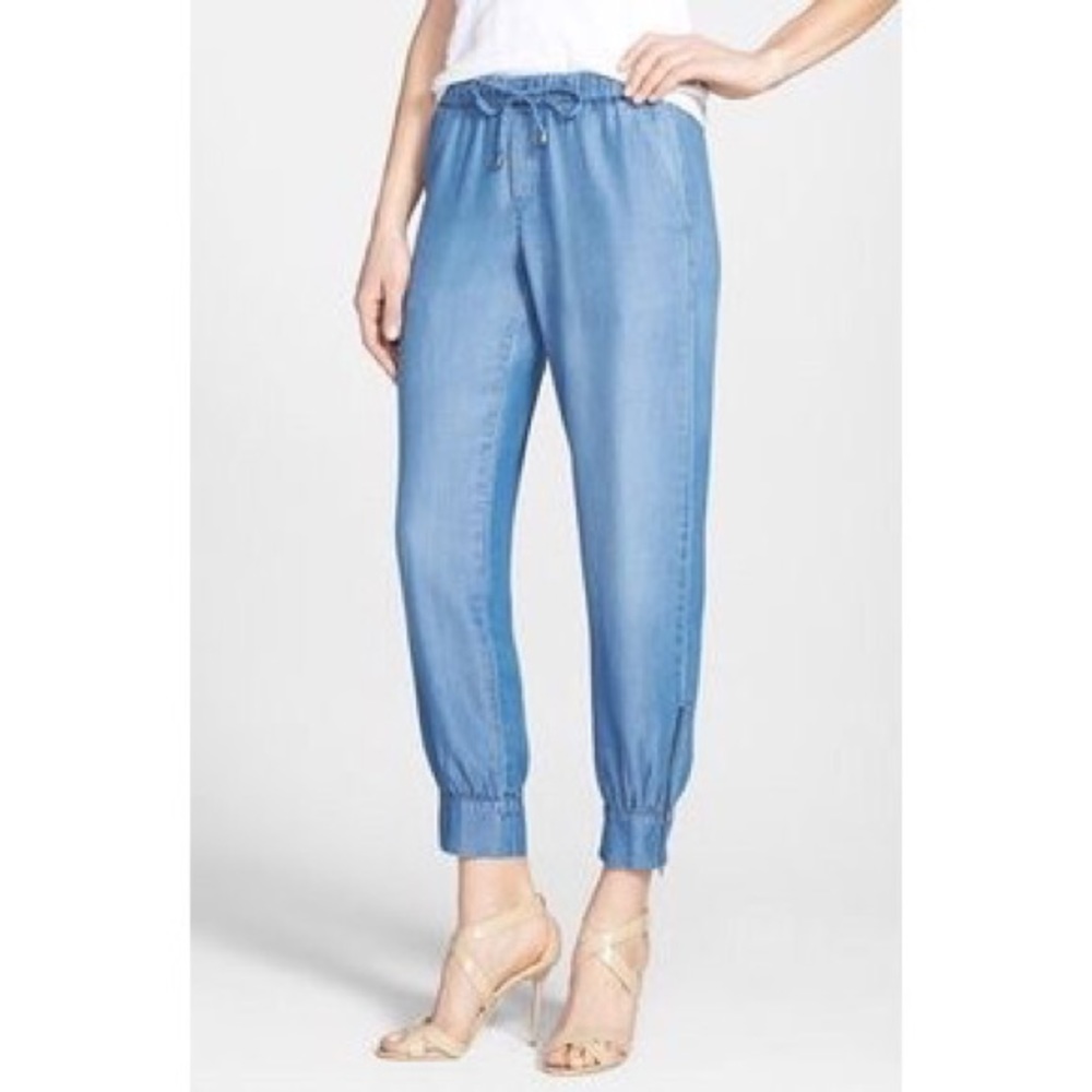 SALE! Chambray Splendid Denim Joggers