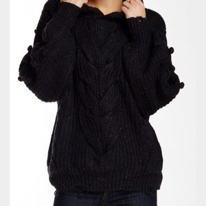 Wildfox Pattie cable knit sweater XS
