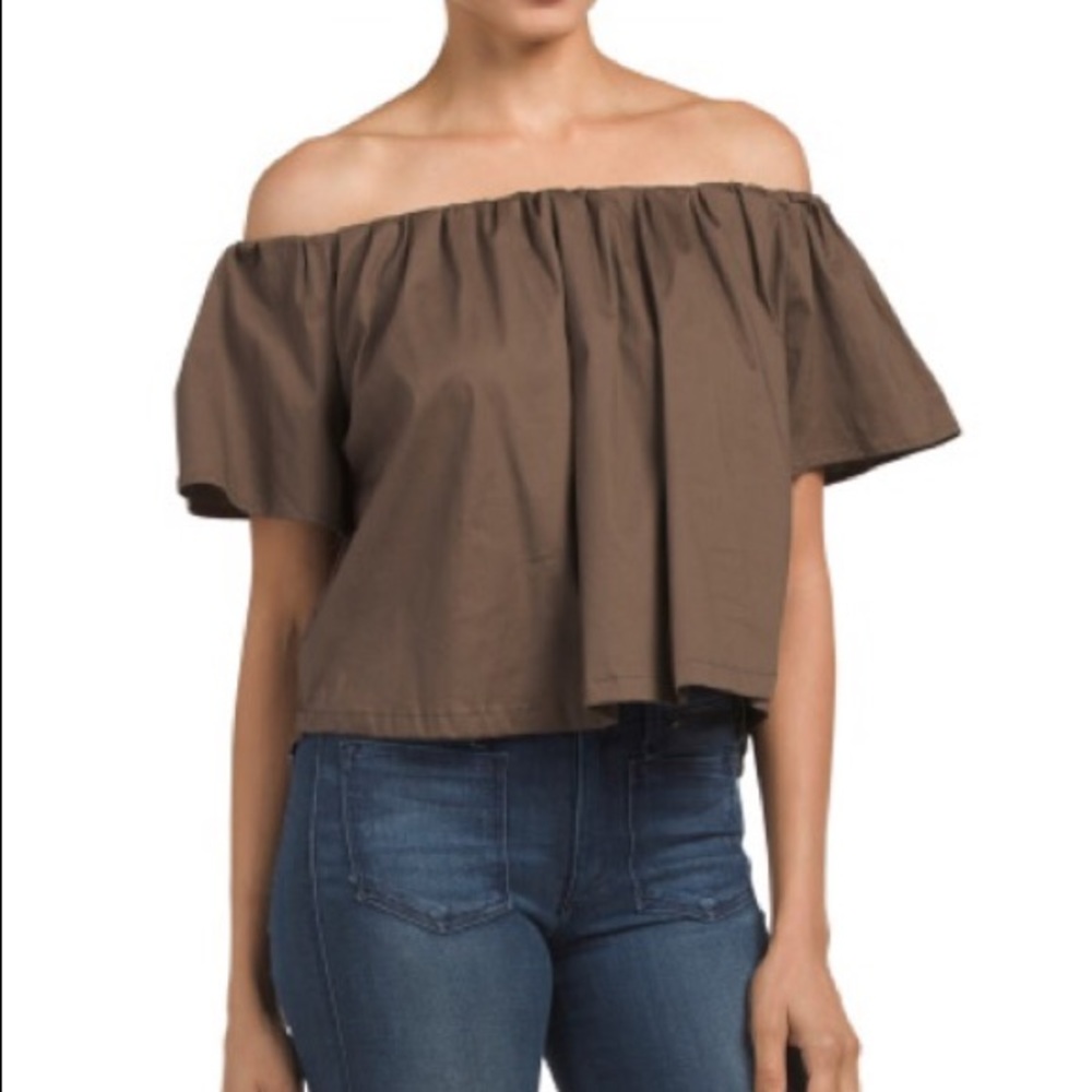 Juniors off the shoulder top