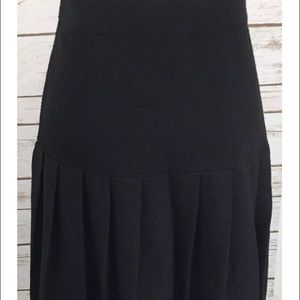 Steve Fabricant Wool Skirt Pleat Drop waist large