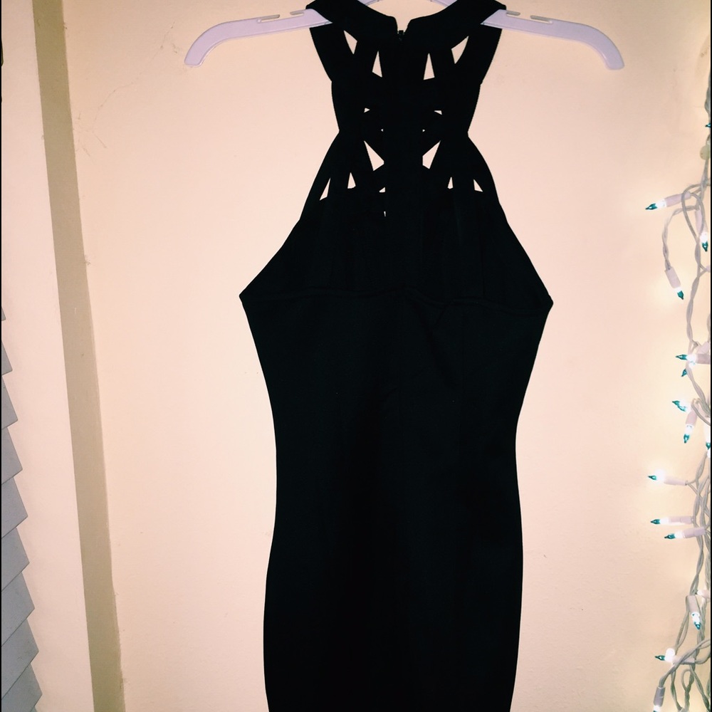 Little Black Cut Out Dress