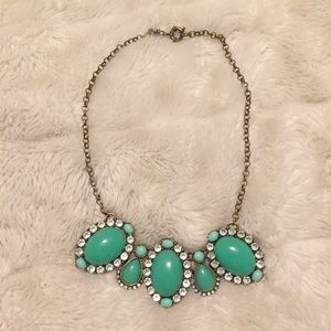 J.Crew Turquoise Statement Necklace