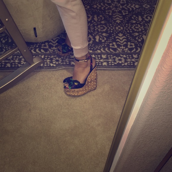 Penny💗Kenny multi colored wedges - Picture 6 of 6