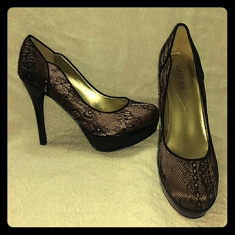 Guess high heels shoes