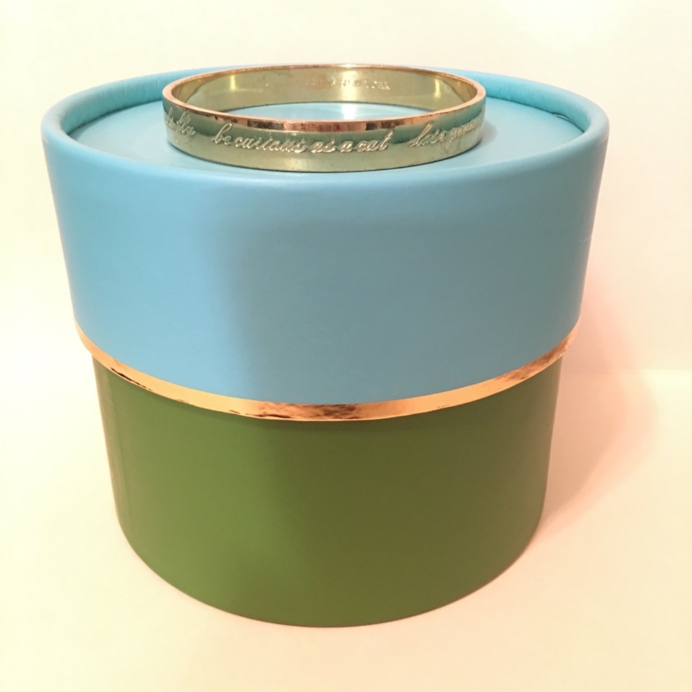 Kate Spade Gold Idiom Bangle Bracelet