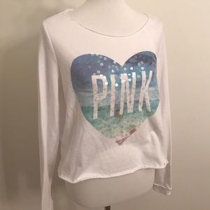 🎉SALE🎉Victoria's Secret Pink Off Shoulder Top