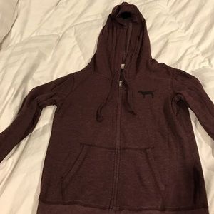 Burgundy Sweatshirt from Pink