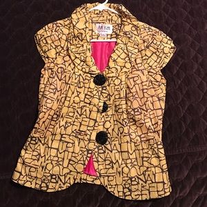 An Ren short sleeve blazer