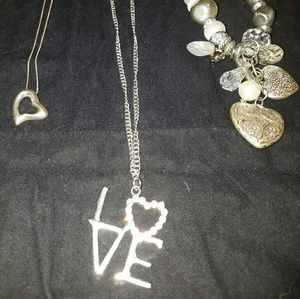 LOVE BUNDLE Heart Necklaces