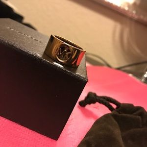 Rose Gold MK ring size 7