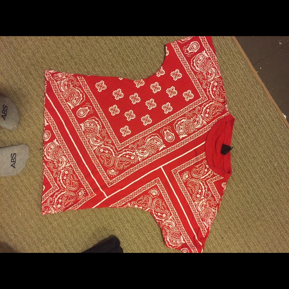 Red Bandanna Tee - Shirt