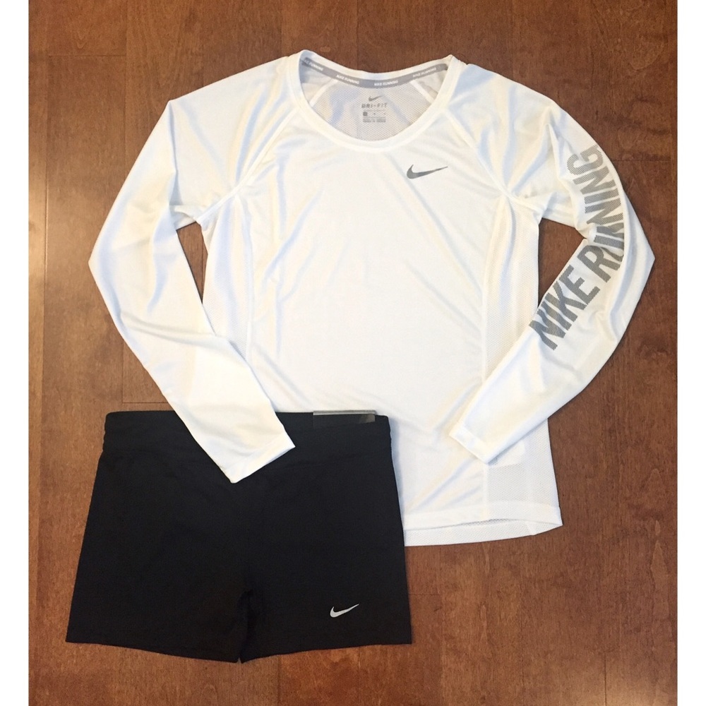 All New Nike Bundle - Long Sleeve Shirt, Shorts