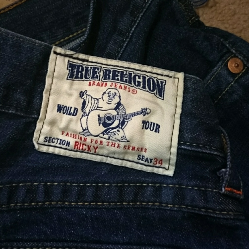 Sold on eBay True Religion Ricky 34 x 28 - Picture 6 of 7