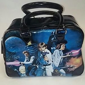 Star Wars Poster Scene Vinyl Tote Handbag Purse