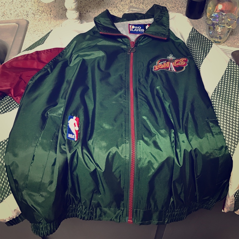 THROWBACK SONICS JACKET WORN 1X SZ L