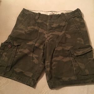 Camo Cargo Shorts