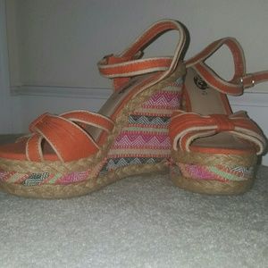 Cute orange wedges