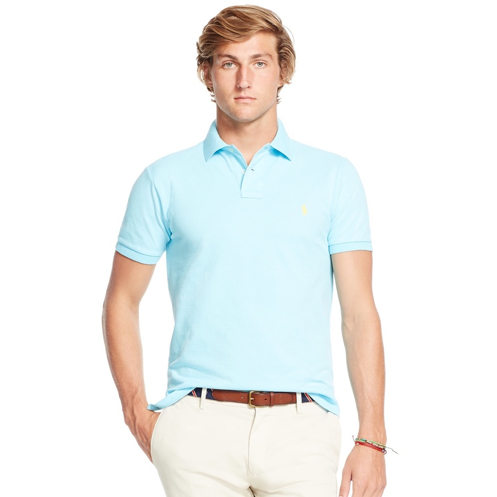 Polo Ralph Lauren Slim-fit Mesh Polo Shirt