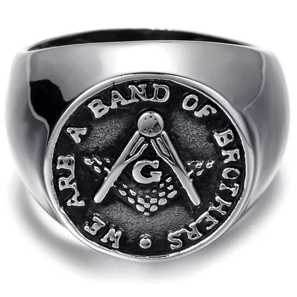 🆕 Men's Masonic ring