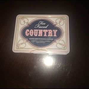 Too faced - country eyeshadow palette