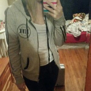 Pink Victoria secret zip up
