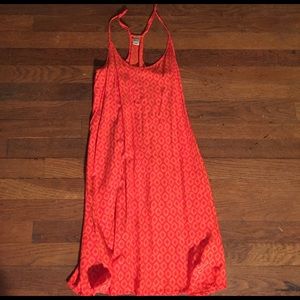 Old Navy orange racerback dress