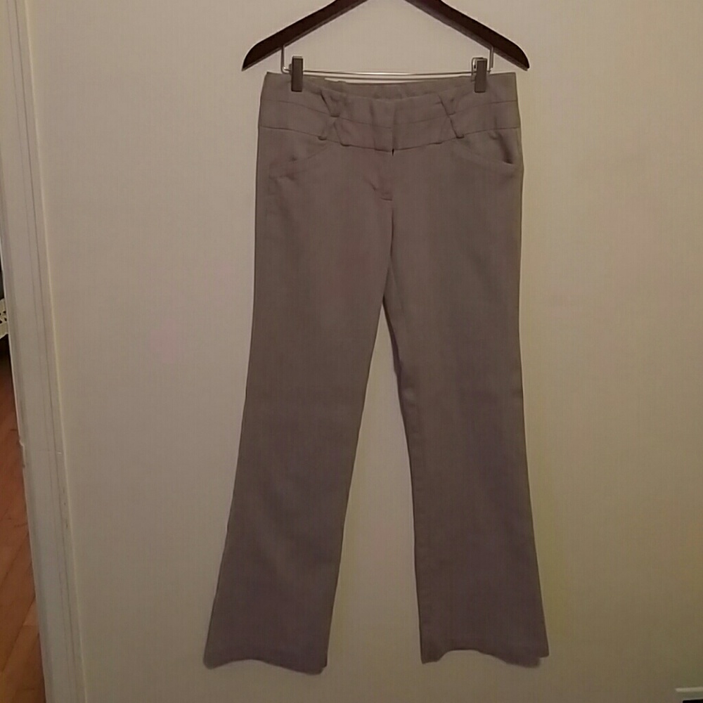 Light grey dress pants, size 7
