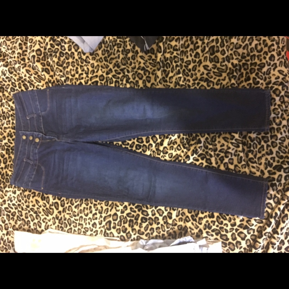 High Waisted Dark Wash Jeans