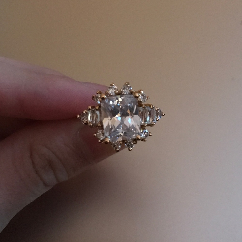 XL diamond ring.