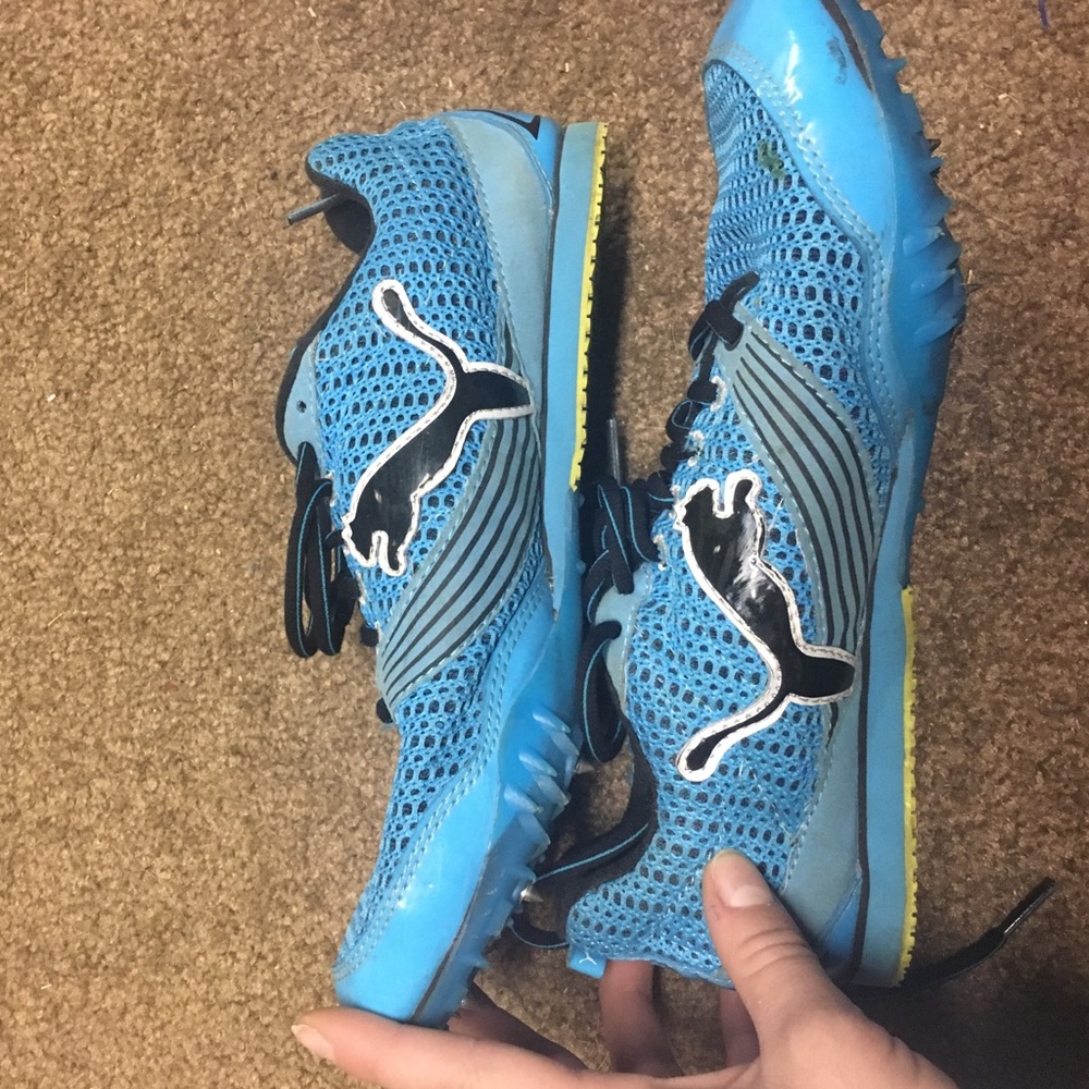 Puma track spikes, too small now!!