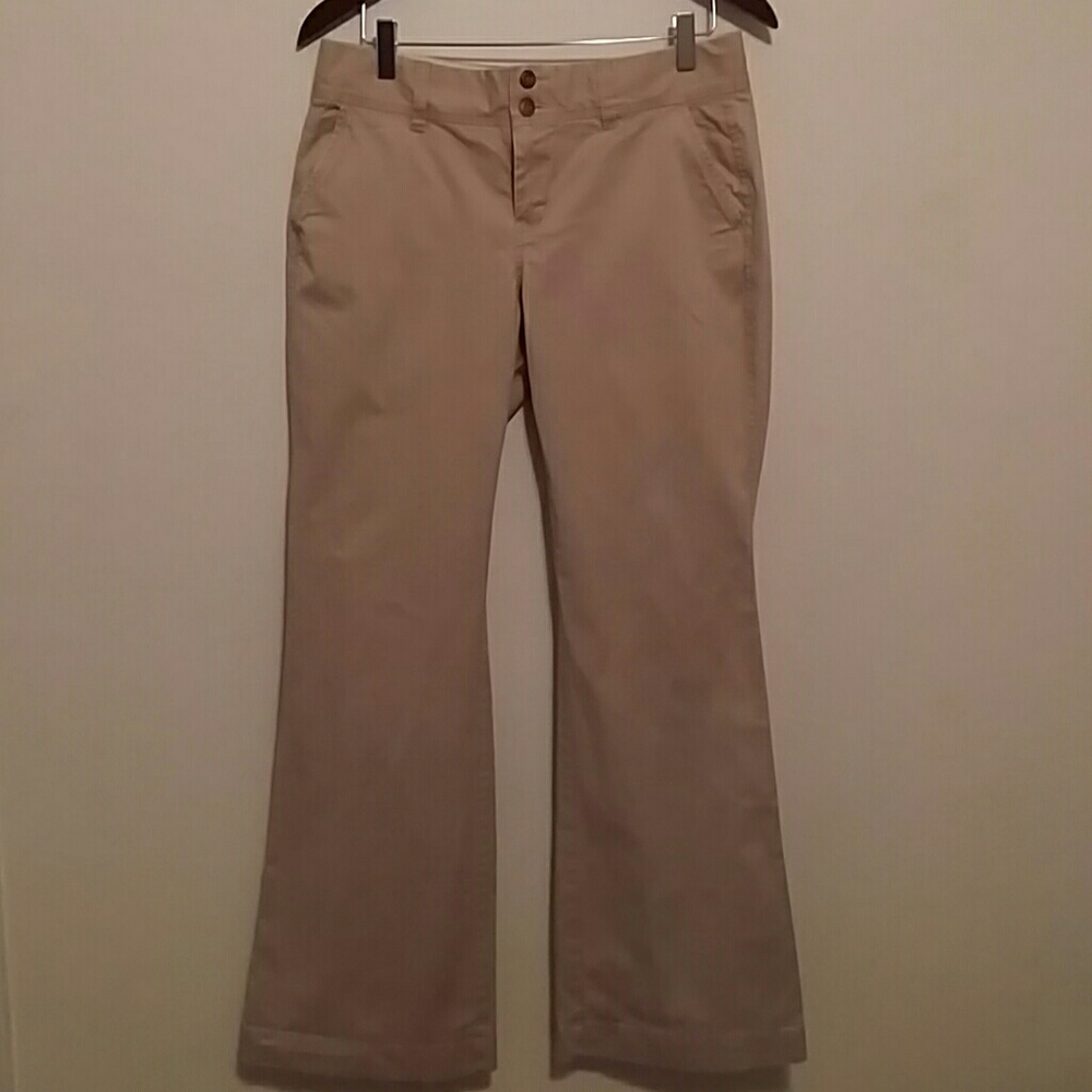 Superflare, low rise khakis, size 8