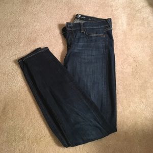 7 for all Mankind skinny jeans