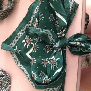 Flowered Bandana!