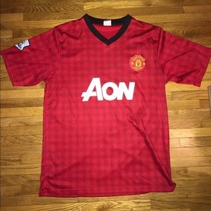 Manchester United #10 Wayne Rooney Soccer Jersey