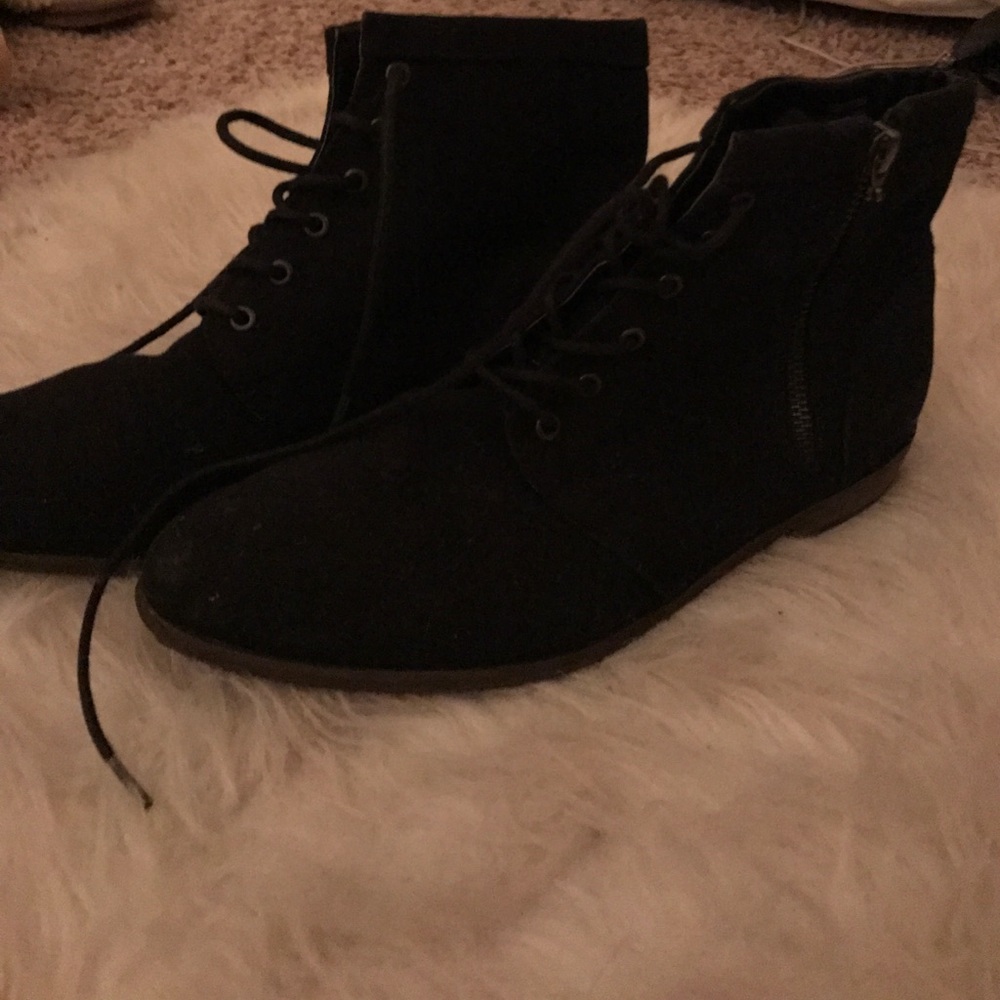 Black booties