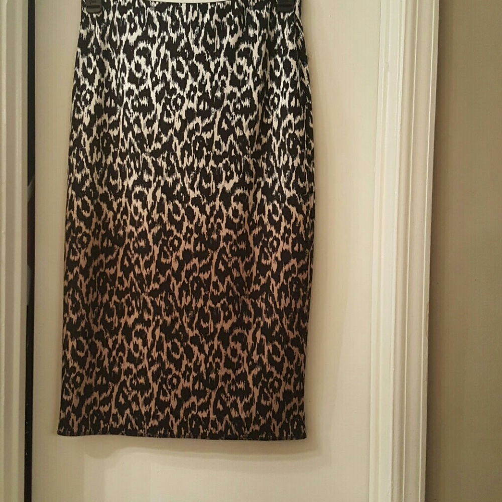 Fading Print Skirt