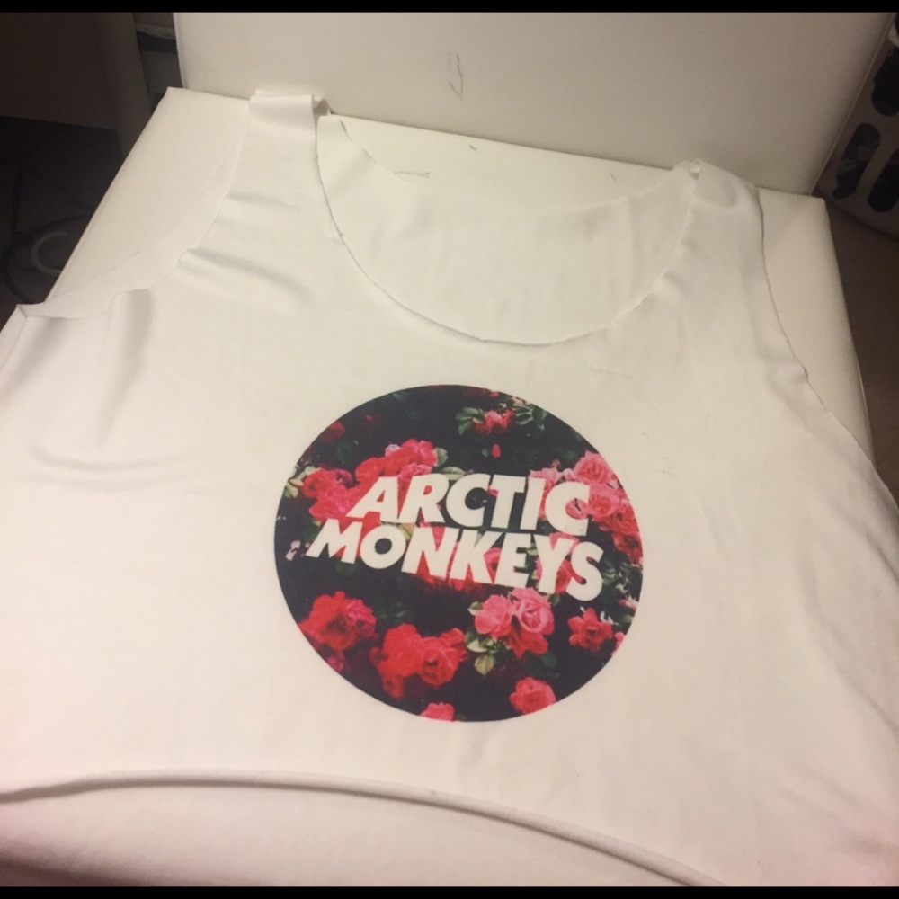 Arctic Monkeys crop top